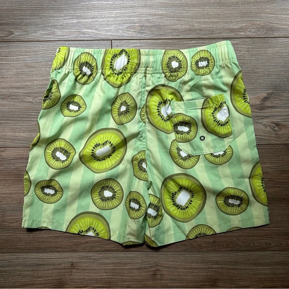 Coast | The 5" Kiwi Print Swim Trunk in Lime Green (Small) - Picture 3 of 6